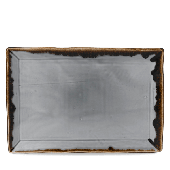 Dudson Harvest Grey Rectangle Tray 13.5 x 9.12 Inch
