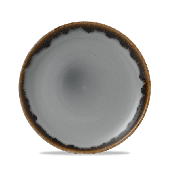 Dudson Harvest Grey Coupe Plate 8.67 Inch
