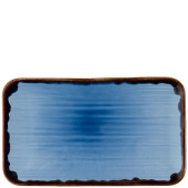 Dudson Harvest Indigo Organic Rectangular Plate 27 x 16cm/10.625 x 6.25" (Pack of 12)