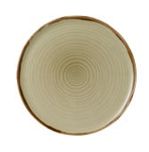 Dudson Harvest Linen Organic Coupe Flat Plate 12.5 Inch (Pack of 6)
