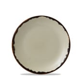Dudson Harvest Linen Evolve Coupe Plate 16.5cm