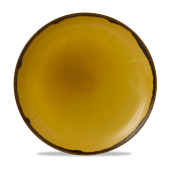 Dudson Harvest Mustard Coupe Plate 10.25 Inch (Pack of 12)