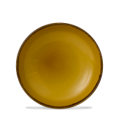 Dudson Harvest Mustard Coupe Bowl 9.75 Inch (Pack of 12)