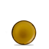Dudson Harvest Mustard Coupe Plate 6.5 Inch (Pack of 12)