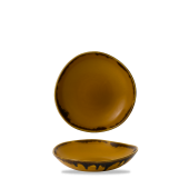 Dudson Harvest Mustard Round Bowl 9.875 Inch (Pack of 12)
