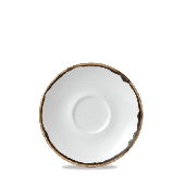 Dudson Harvest Natural Cappuccino Saucer 6.25 Inch