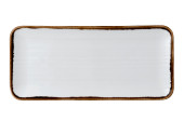 Dudson Harvest Natural Organic Coupe Platter 13 .75 Inch (Pack of 6)