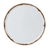 Dudson Harvest Natural Organic Coupe Plate 12.5 Inch (Pack of 6)
