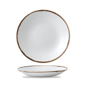 Dudson Harvest Natural Deep Coupe Plate 28.1cm