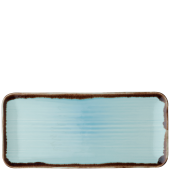 Dudson Harvest Turquoise Organic Rectangular plate 35cm/11.25"(Pack of 6)