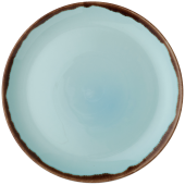 Dudson Harvest Turquoise Coupe Plate  26cm/10.25"  (Pack of 12)