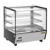Buffalo Square Countertop Heated Display Merchandiser 120 Litre