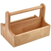 GenWare Hevea Wood Table Caddy