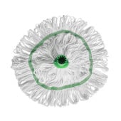 Washable Hygiene Socket Mop Head 250g Green