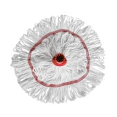 Washable Hygiene Socket Mop Head 250g Red