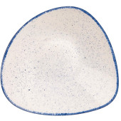 Churchill Stonecast Hints Indigo Blue Triangle Bowl 15.3cm/6" 260ml/9.15oz (Pack of 12)"