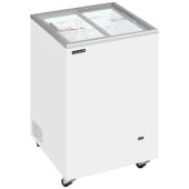 Tefcold Display Chest Freezer Sliding Glass Lid 91 Litre