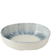 Churchill Inked Lyra Blue Organic Walled Bowl 20cm/7.8" (Pack of 6)