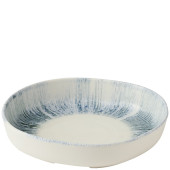 Churchill Inked Lyra Blue Organic Walled Bowl 23cm/9" (Pack of 6)