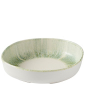 Churchill Inked Lyra Green Organic Walled Bowl 23cm/9" (Pack of 6)