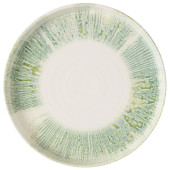 Churchill Inked Lyra Green Walled Plate 21cm/8.25" (Pack of 6)