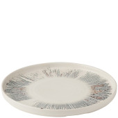 Churchill Inked Lyra Pink Walled Plate 26cm/10.3" (Pack of 6)