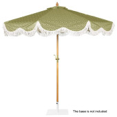 Bolero Sicily Round Parasol 2.5m Diameter Green Mix