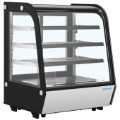 Polar G-Series Rounded Glass Countertop Display Fridge 145 Litre
