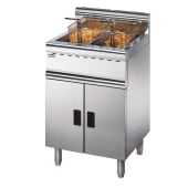 Lincat Silverlink 600 Fryer Free Standing Twin Gas 2 x 12 Litre Baskets