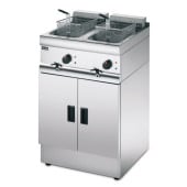 Lincat Silverlink 600 Fryer Free Standing Twin 2 x 9 Litre Baskets (2 x 9kW)