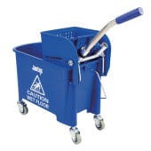Jantex DL913 Kentucky Mop Wringer Bucket 20 Litre Blue