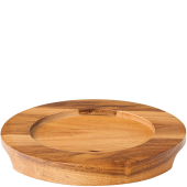 Round Acacia Board 14.2cm (Pack of 6)