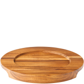 Round Wood Board 19cm (Pack of 6)