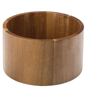 Acacia Punch Barrel Stand / Bowl 21.5cm/8.5"