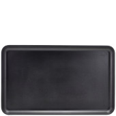GenWare Melamine Black Jute Platter GN 1/1