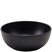 GenWare Melamine Black Jute Buffet Bowl 20 x 7.5cm