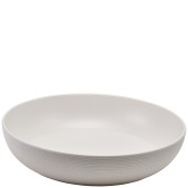 GenWare Melamine White Jute Buffet Bowl 35 x 7.5cm