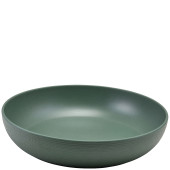 GenWare Melamine Green Jute Buffet Bowl 35 x 7.5cm