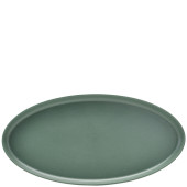 GenWare Melamine Green Jute Oval Dish 55 x 27.5 x 3.5cm