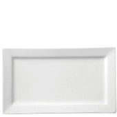 Titan White Rectangular Platter 24 x 17cm/9.5 x 6.75" (Pack of 6)