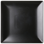 Noir Square Plate 25.5cm/10" (Pack of 12)