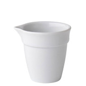 Titan White Stacking Cream Jug 2oz/6cl (Pack of 6)