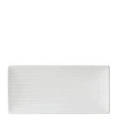 Titan White Signature Rectangular Platter 9.5 x 4.75" (Pack of 6)