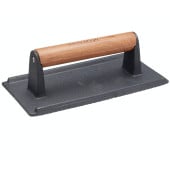KitchenCraft Cast Iron Grill Press 21 x 11 x 6.5cm/8.2" x 4.3" x 2.5"