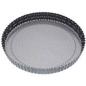 MasterClass Crusty Bake Fluted Round Flan/Quiche Tin 30x3cm/11.8" x  x1.1"