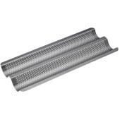 MasterClass Crusty Bake Non-Stick Baguette Tray 39 x 16 x 2.5cm/ 15.3" x 6.3" x 1"
