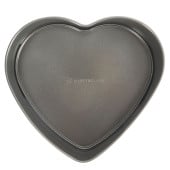MasterClass Non-Stick Spring Form Heart Shape Cake Tin 22.5 x 21.5 x 7.5cm/ 8.8" x 8.4" x 2.9"