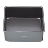 MasterClass Non-Stick Loose Base Cake Pan Square 15cm/6"