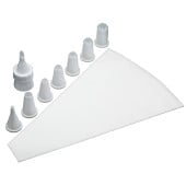 KitchenCraft Plastic Piping Set with Eight Nozzles