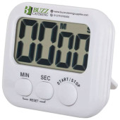 Buzz Digital Magnetic Kitchen Timer White
